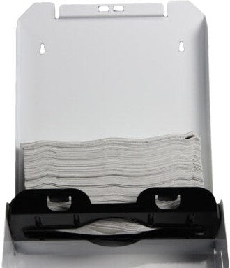 Frost Products - White MultiFold And "C" Fold Universal Paper Towel Dispenser, 700ft/rl, 24rl/cs - 105
