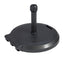 Grosfillex - 84 Lb. Charcoal Freestanding Umbrella Base with Wheels - US608402