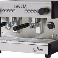 Gaggia Milano - La Nera 2 Groups Compact 120V Espresso Machine - MGH192NU