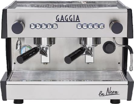 Gaggia Milano - La Nera 2 Groups Compact 120V Espresso Machine - MGR1921NU