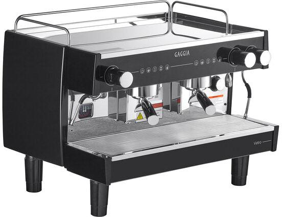 Gaggia Milano - Vetro Black 2 Group Automatic 220V Espresso Machine - MGV292NPU