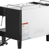 Gaggia Milano - Vetro Black 2 Group Automatic 220V Tall Espresso Machine - MGV292HTNU
