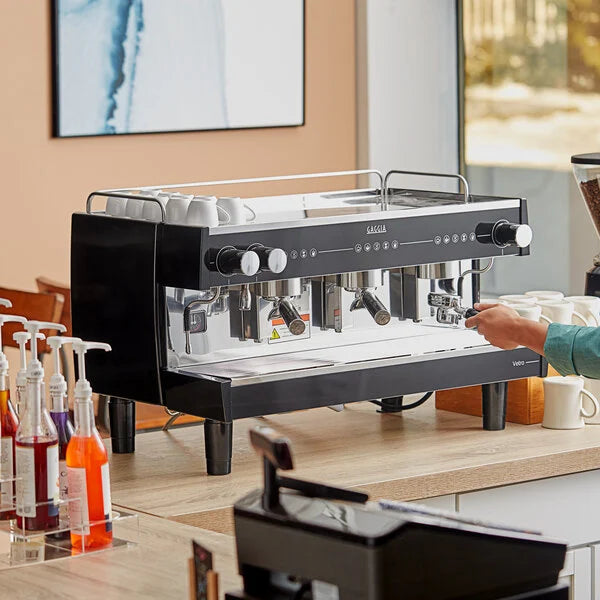 Gaggia Milano - Vetro Black 3 Group Automatic 220V Espresso Machine - MGV293NPU