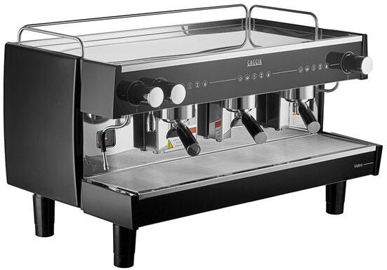 Gaggia Milano - Vetro Black 3 Group Automatic 220V Espresso Machine - MGV293NPU