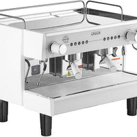 Gaggia Milano - Vetro White 2 Group Automatic 220V Espresso Machine - MGV292HPU