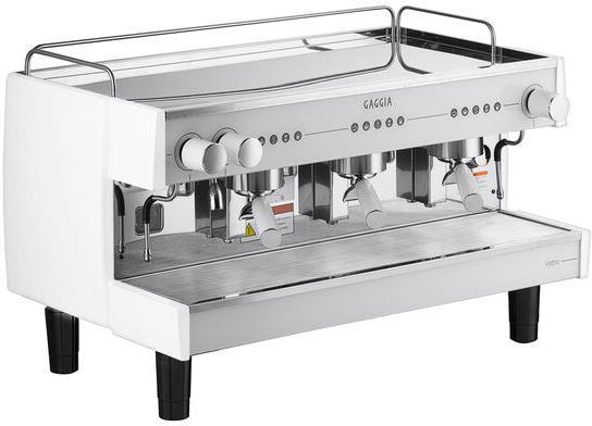 Gaggia Milano - Vetro White 3 Group Automatic 220V Espresso Machine - MGV293HPU