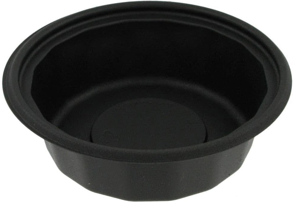 Genpak - 16 Oz Black Foam Polypro Container, Pack of 300 - FP016A-3L