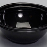 Genpak - 16 Oz Plastic Black High Impact Crystalline Bowls, 200/Cs - CW016