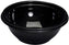 Genpak - 16 Oz Plastic Black High Impact Crystalline Bowls, 200/Cs - CW016