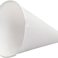 Genpak - 4 Oz Cone Paper Cups, Pack of 200 - W4F