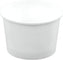 Genpak - 4 Oz Paperboard White  Food Container, 1000/Cs - 305599