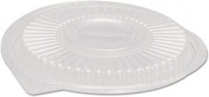 Genpak - Clear Round Lid Fits FP008, FP012, FP016 Foam Containers, 300/Cs - FP916