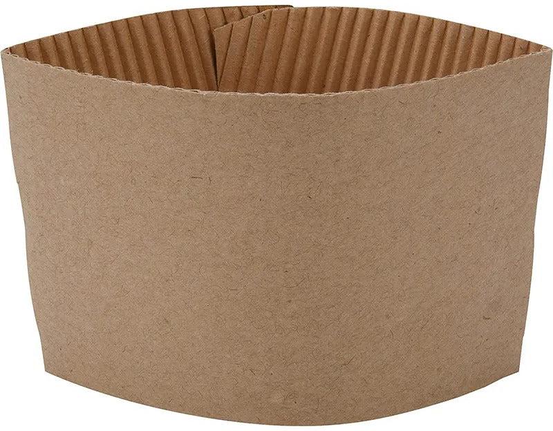 Genpak - Kraft Java Jacket Assembled Fits 10-20 Oz Cups, 1000/Cs - 295583