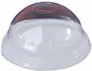 Genpak - Plastic Dome Lid Fits 5C, 800M Foam Cups, 1000/Cs - FBD800