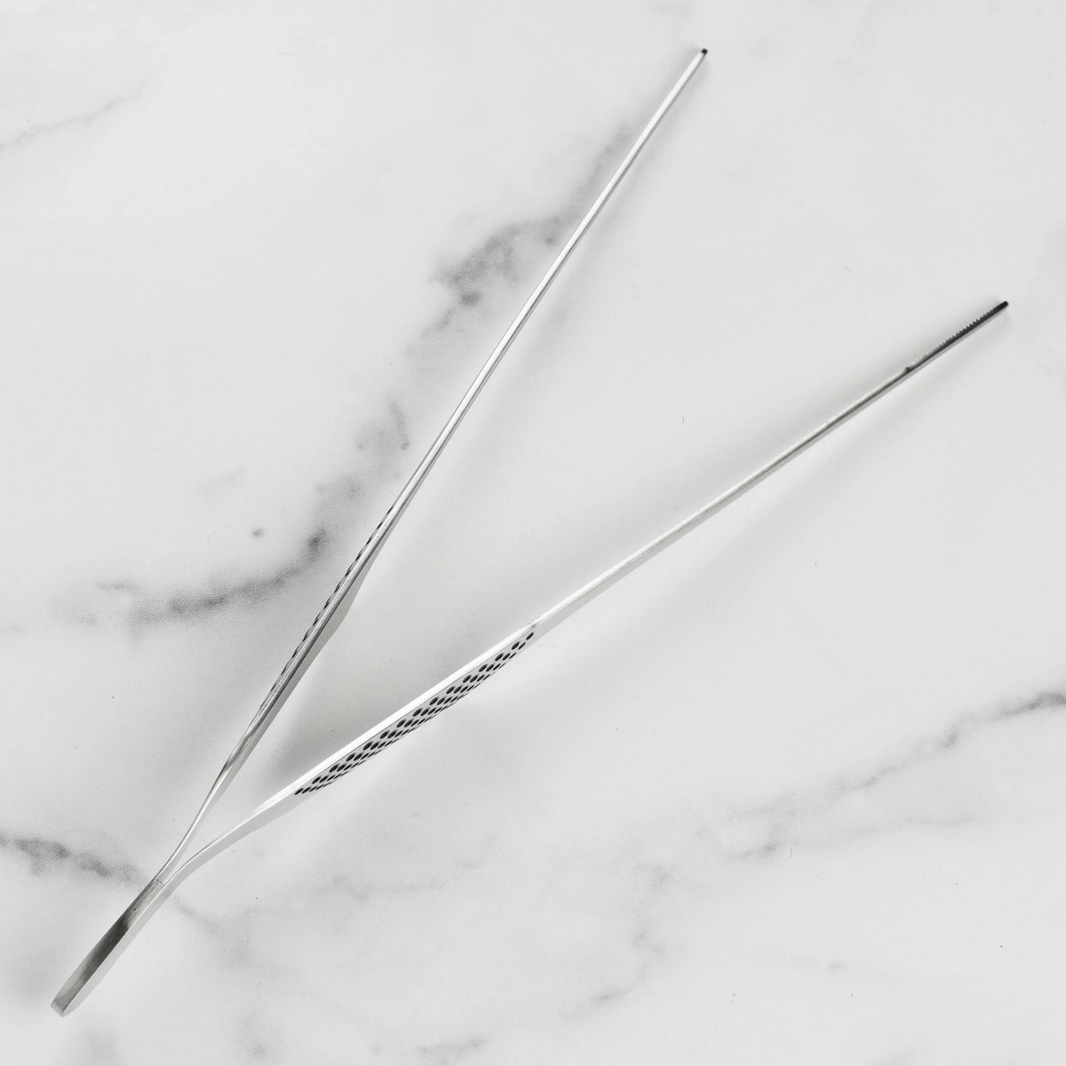Global - 11.5" Chef's Precision Plating Tweezers/Tongs - 71GS107