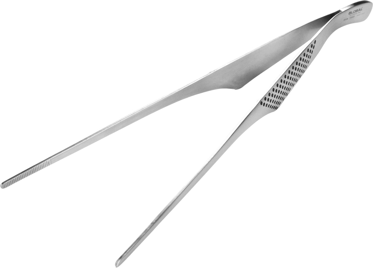 Global - 11.5" Chef's Precision Plating Tweezers/Tongs - 71GS107