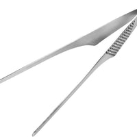 Global - 11.5" Chef's Precision Plating Tweezers/Tongs - 71GS107