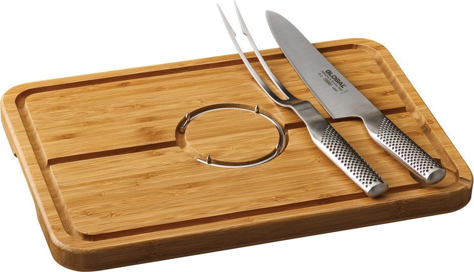 Global - 14" Straight Edge Forged Carving Fork - GF24