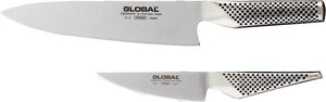 Global - 2 Piece Knife Set Cook's Knife (G2) & Kitchen Knife (GS1) - G201