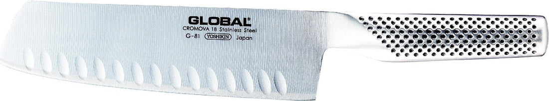 Global - 7" Fluted Vegetable Knife - G81