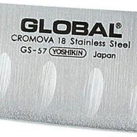 Global - GS Series 4.5" Stainless Steel Fluted Santoku Knife (11 cm) - GS57