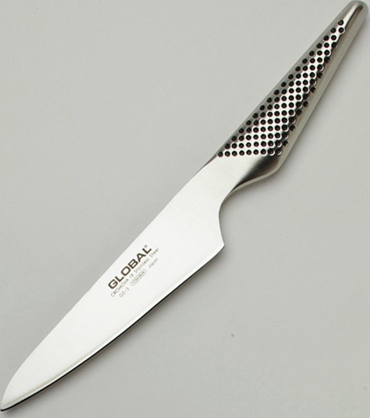 Global - GS Series 5" Stainless Steel Cook's Knife (13 cm) - GS3