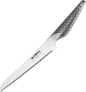 Global - GS Series 6.5" Stainless Steel Bagel/Sandwich Knife (16 cm) - GS61
