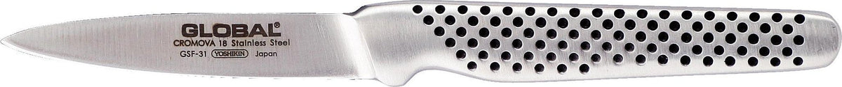 Global - GSF 3.2" Stainless Steel Large Handle Forged Peeling Knife & 7" Cook's Knife Set - 71G5531