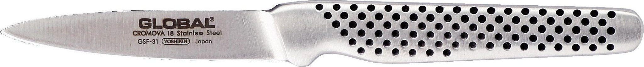 Global - GSF Series 3.2" Stainless Steel Forged Peeling Knife with Large Handle (8 cm) - GSF31