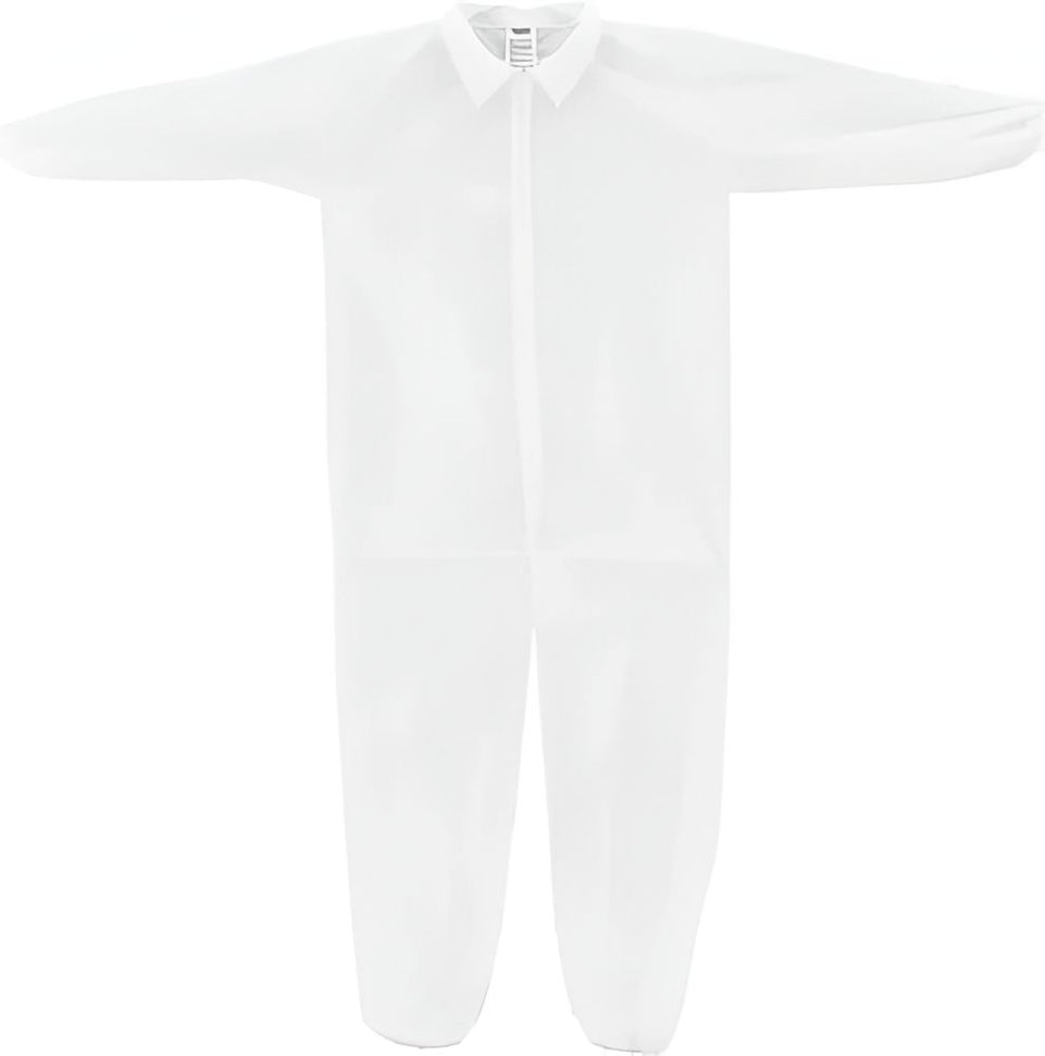 Global Industrial - Extra Large Coverall with Elastic Wrist/Ankles - 060-3502-X