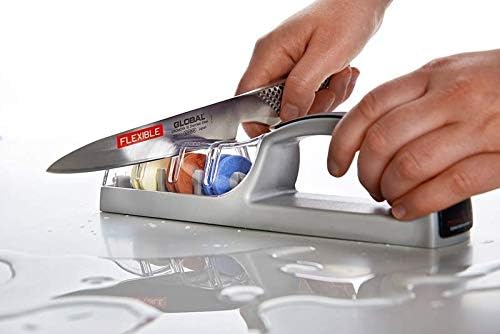 Global - MinoSharp Plus Grey (Coarse/Medium/Fine) 3-Stage Water Sharpener - 550GB