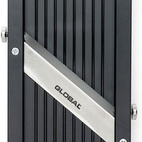 Global - Stainless Steel Blade Extra Large Vegetable Slicer with Plastic Blade Case - 71GSL95BC - DISCONTINUED