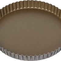 Gobel - 10" x 1" Nonstick Quiche Mold LB Fluted Round - 226432