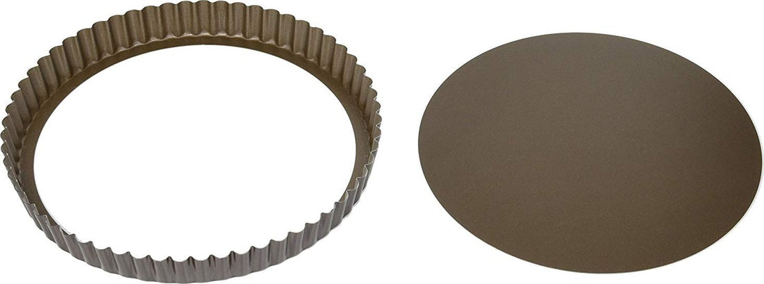 Gobel - 10" x 1" Nonstick Quiche Mold LB Fluted Round - 226432