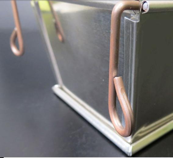 Gobel - 11 x 4 x 3" Tin Folding Loaf Pan - 80120020