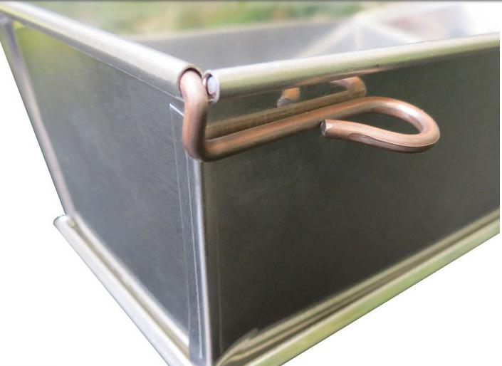 Gobel - 11 x 4 x 3" Tin Folding Loaf Pan - 80120020