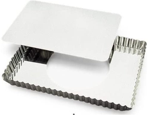 Gobel - 11.5" x 8" x 1" Rectangular Tart Mould - 125810