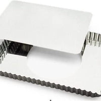 Gobel - 11.5" x 8" x 1" Rectangular Tart Mould - 125810