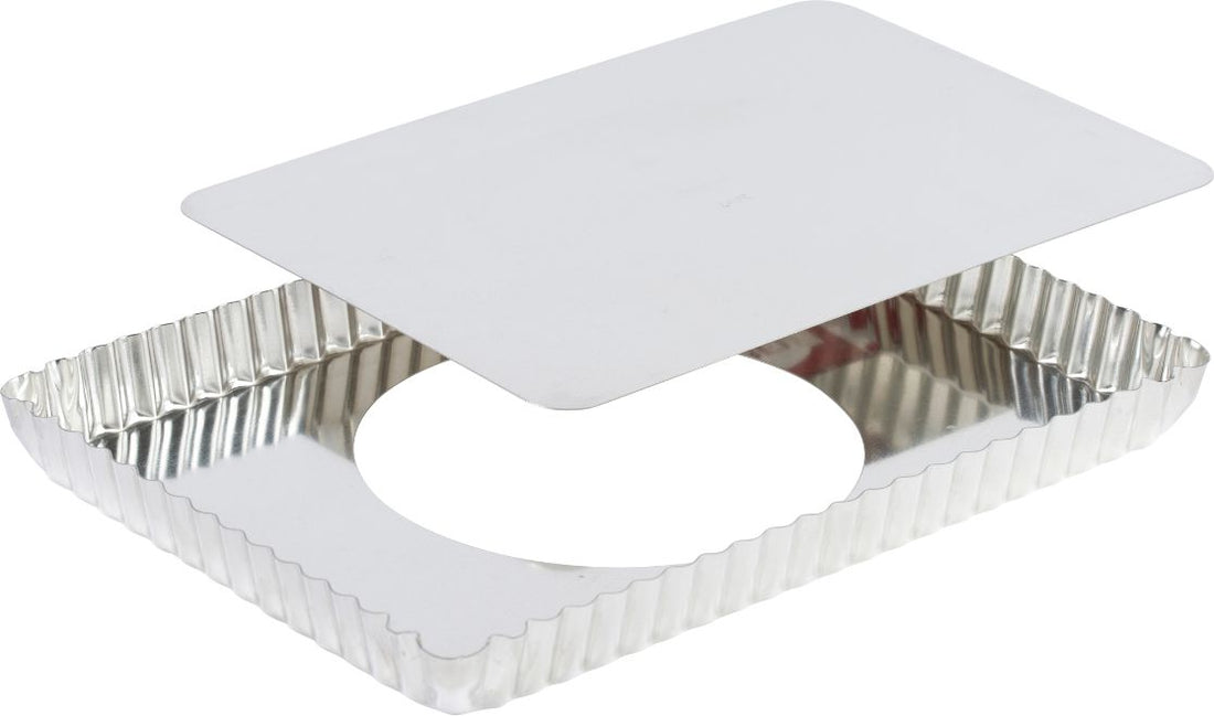 Gobel - 11.5" x 8" x 1" Rectangular Tart Mould - 125810