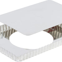 Gobel - 11.5" x 8" x 1" Rectangular Tart Mould - 125810