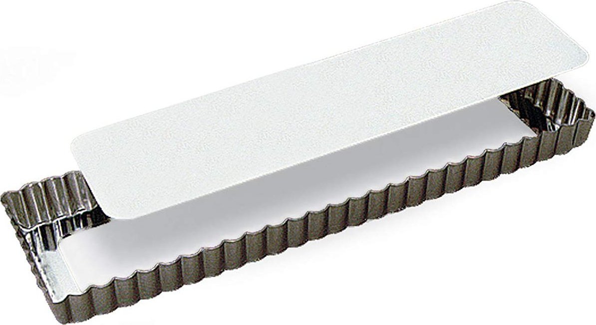 Gobel - 13.8" x 4.3" x 1" Rectangular Tart Mould - 125410