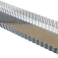 Gobel - 13.8" x 4.3" x 1" Rectangular Tart Mould - 125410