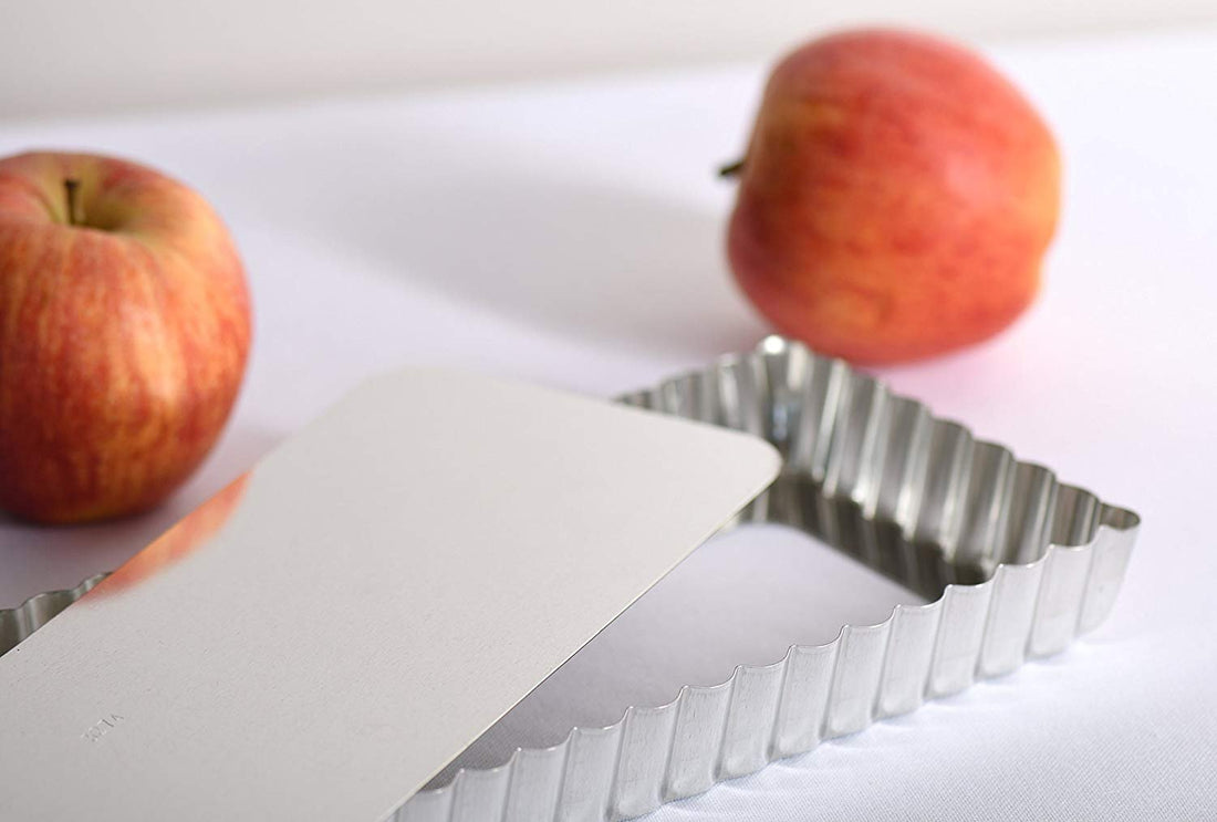 Gobel - 13.8" x 4.3" x 1" Rectangular Tart Mould - 125410