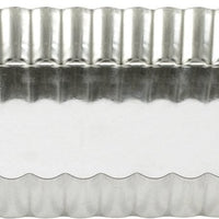 Gobel - 13.8" x 4.3" x 1" Rectangular Tart Mould - 125410