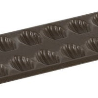 Gobel - 15.5"x5" 20-Compartment Nonstick Madeleine Sheet Stamped - 264510