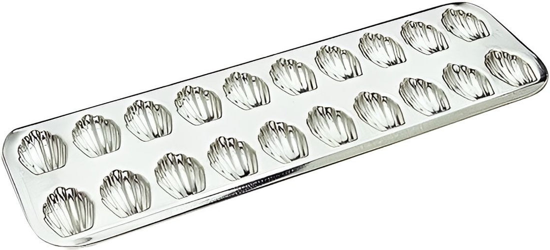 Gobel - 15.5"x5" Tin Madeleine Stamped Mould Sheet - 164510