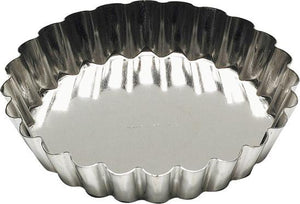 Gobel - 2.4"x0.4" Tart Fluted Round Mold - 193530