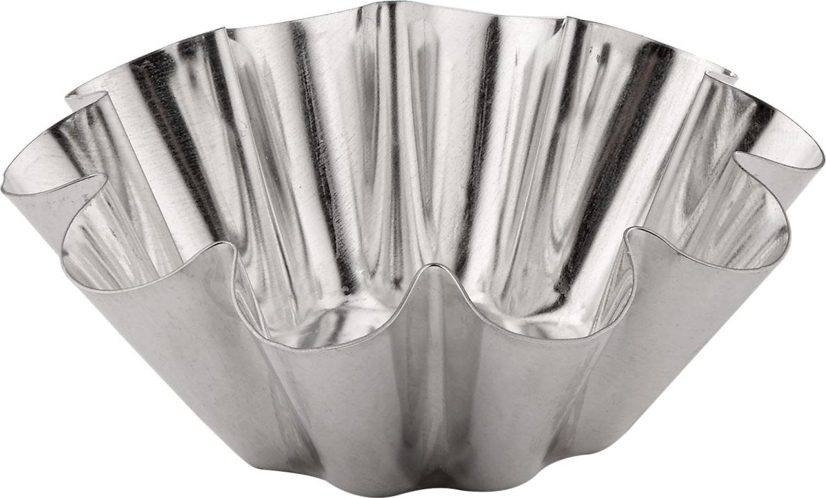 Gobel - 2.8" x 1" Brioche Small Fluted Mold (9 Ribs) - 193720