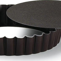 Gobel - 4 x 0.7" Nonstick Tart Fluted Round Mold - 293570