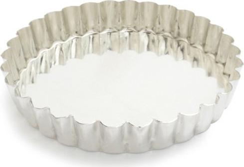 Gobel - 4.7x0.8" Tin Quiche LB Fluted Round Mold - 193480